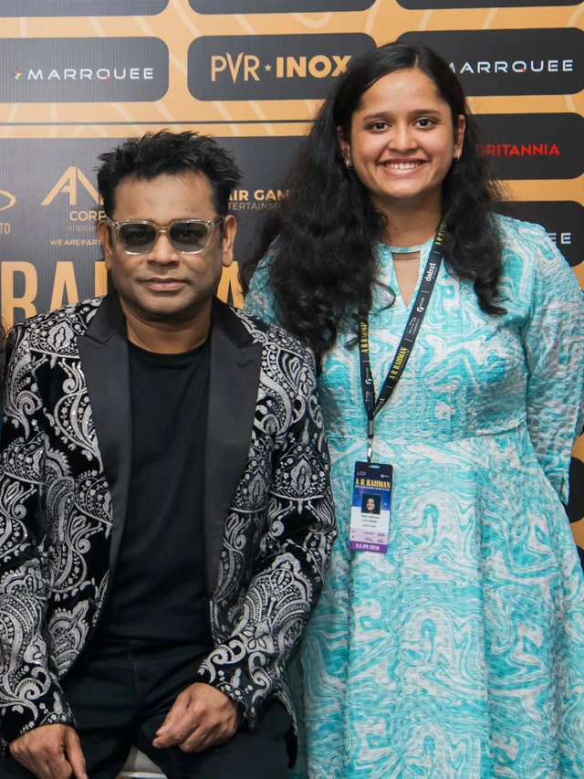 Backstage at A.R. Rahman Live in Pune, MCA Stadium